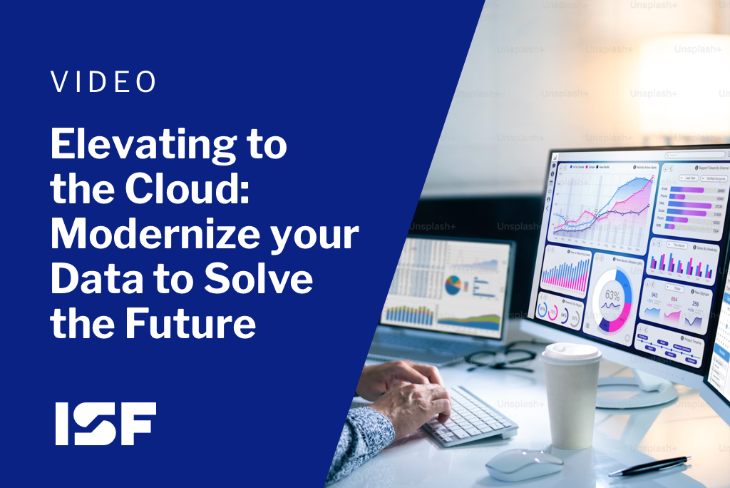 Elevating to the Cloud: Modernize your Data to Solve the Future
