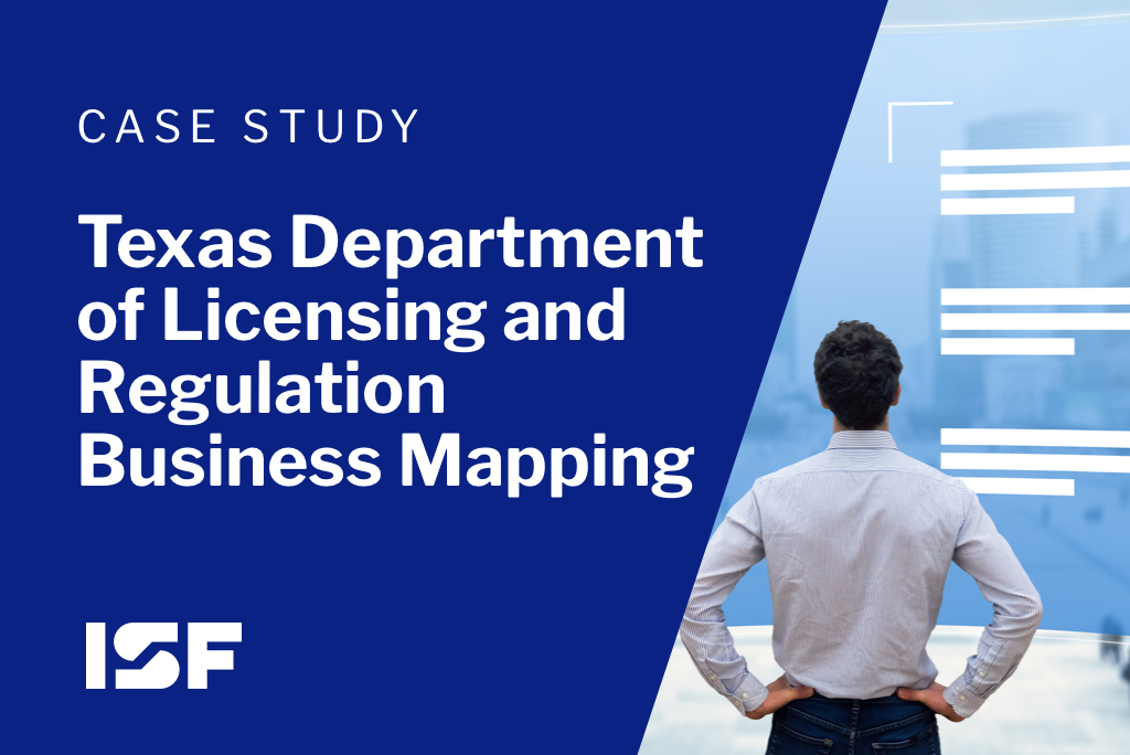 Texas Department of Licensing and Regulation Business Mapping